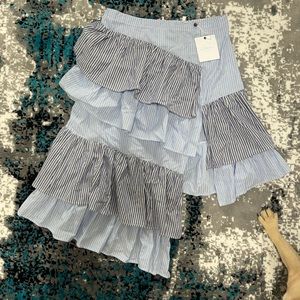 RUFFLED ASYMMETRICAL SKIRT | L’ACADEMIA